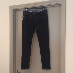 Gap dark wash always skinny jeans